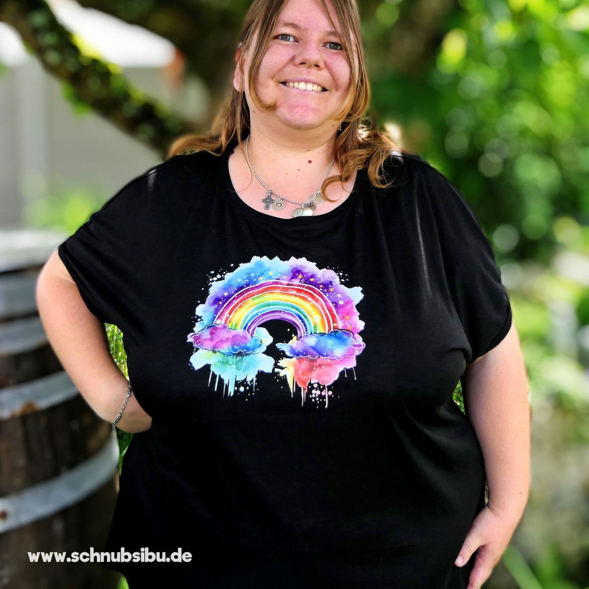 Bügelbild Regenbogen